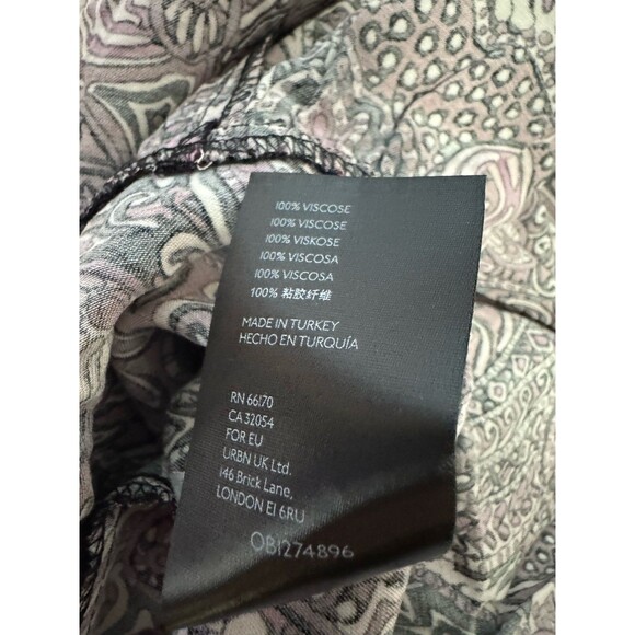 Anthropologie Maeve Maxi Dress Lisabetta Womens PM Square Neck Bohemian retro - Picture 10 of 10